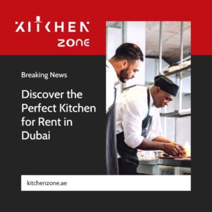 Modern kitchen for rent in Dubai