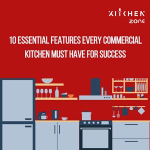commercial kitchen modern equipped with stainless steel appliances and workstations